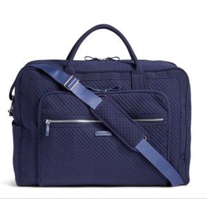 Vera Bradley Iconic Weekender Bag in Navy